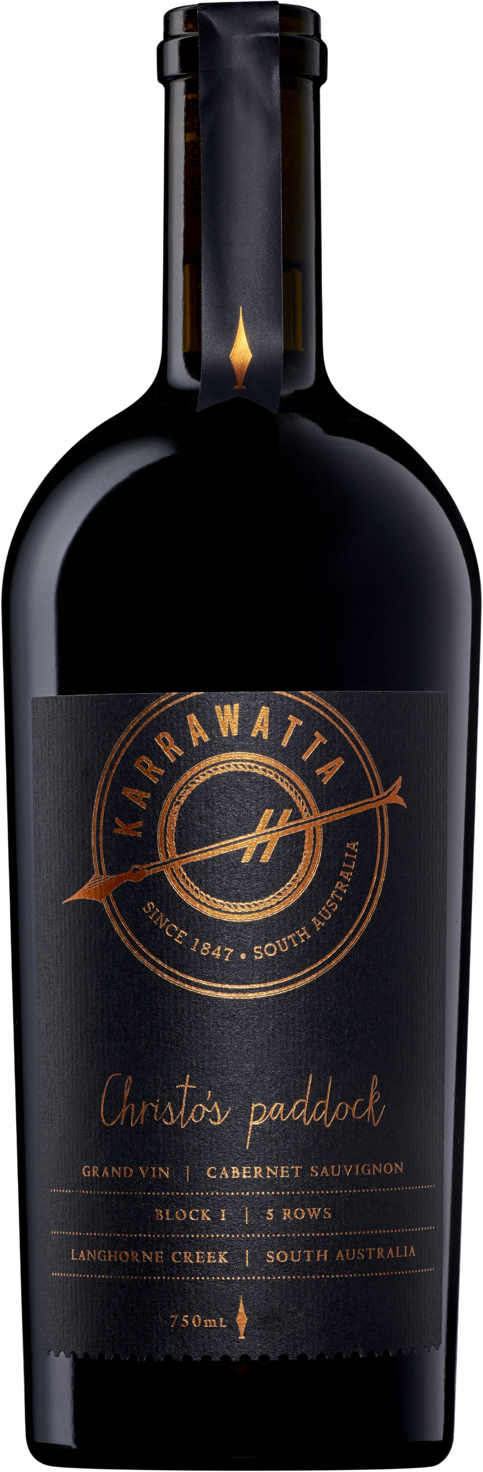 Karrawatta Christo's Paddock Grand Vin Cabernet Sauvignon 2019 Langhorne Creek